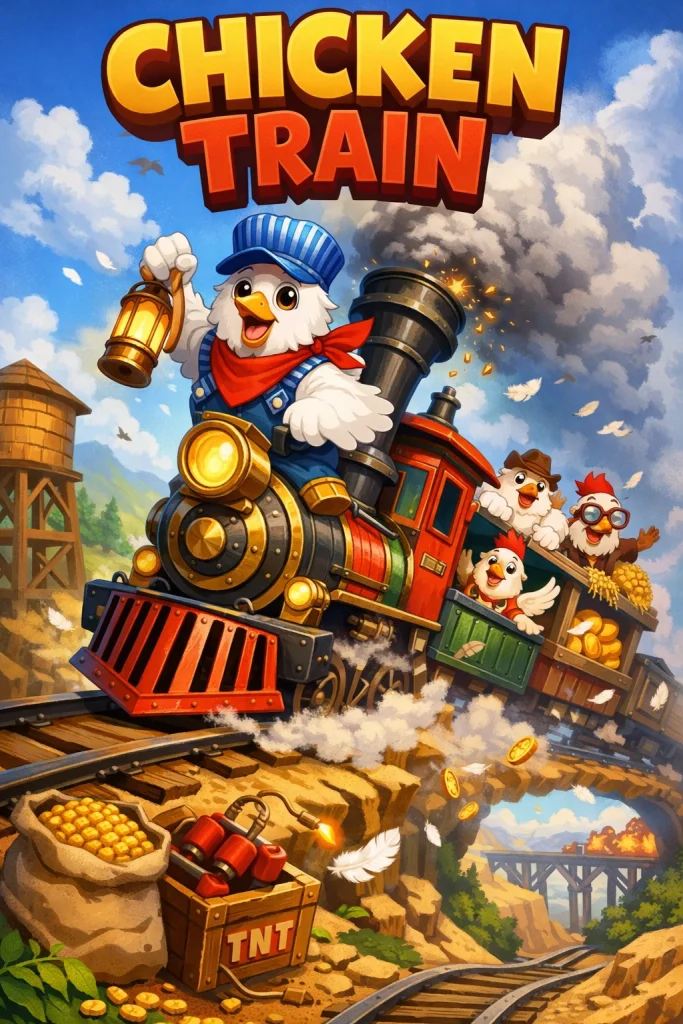 chicken train game details